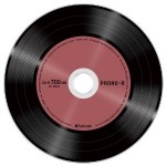 アナログレコード風のCD-R