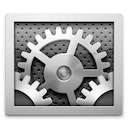 Mac OS Xのシステム環境設定のアイコン