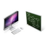 iMacとフローチャート